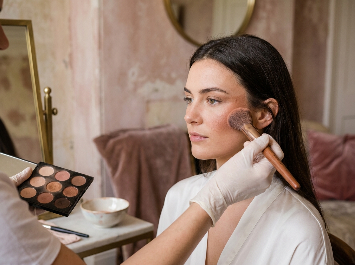 Interiorul salonului Andreea Dumitrescu Studio – atmosferă caldă și profesională